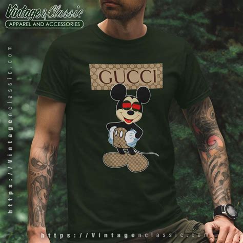 mickey mouse gucci shirt authentic|Mickey Mouse Gucci images.